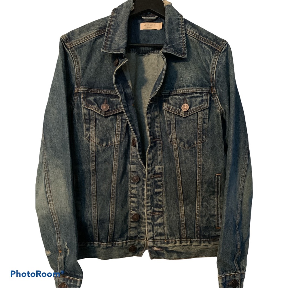 All Saints Drub Denim Jacket - CHECK IT OUT!
